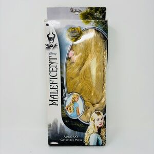 NWT DISNEY Maleficent Aurora's Golden Costume Wig